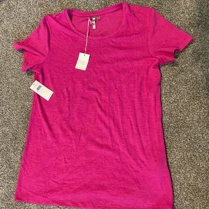 Pink knit t-shirt size medium